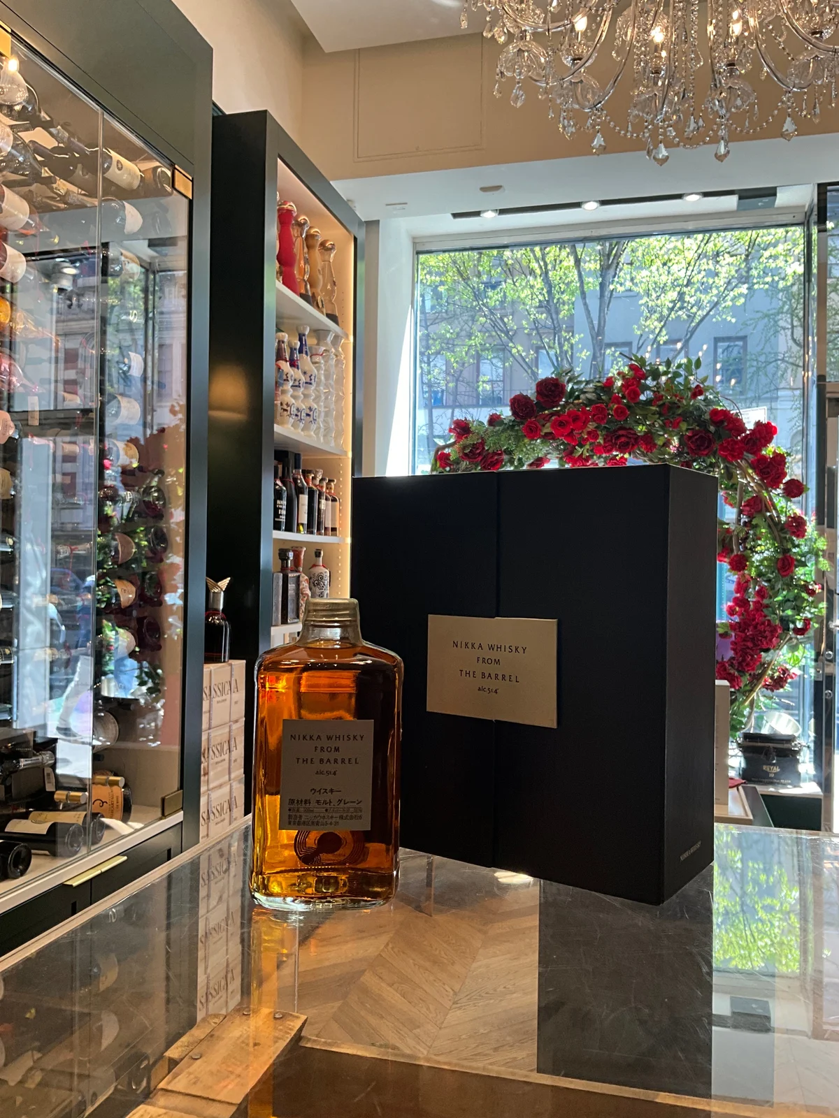Nikka Whisky from the barrel Gift Set with glasses 500ml 51.4%abv — nikka