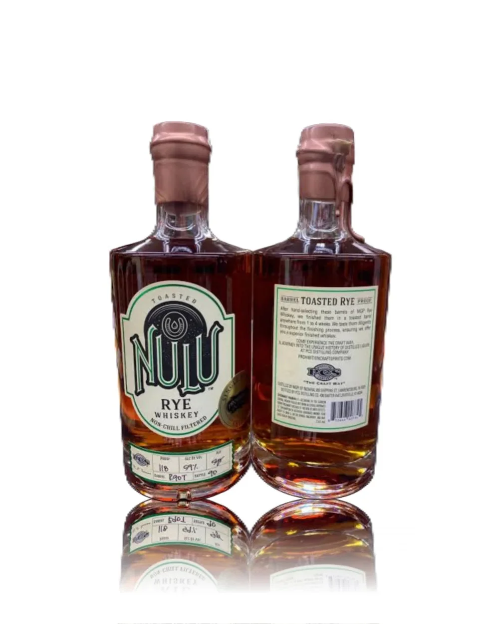 Nulu Toasted Single Barrel Rye Whiskey 750ml — Nulu