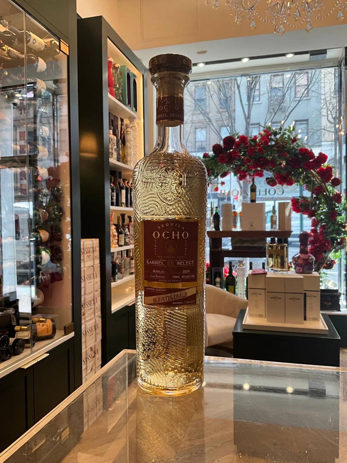 Ocho Tequila Anejo 2024 Limited Edition Aged In Old Fitzgerald Bourbon Cask 750ml 40%abv — Ocho