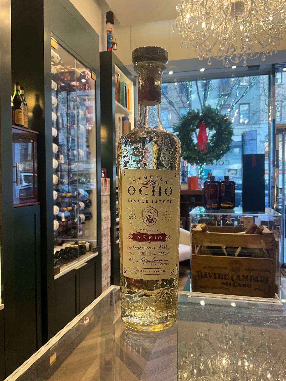 Ocho Tequila Single Estate Anejo 2024 Barrel Proof 750ml 40%abv — Ocho