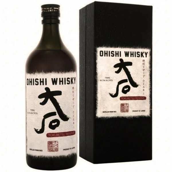 Ohishi Tokubetsu Reserve Japanese Whiskey — Ohishi