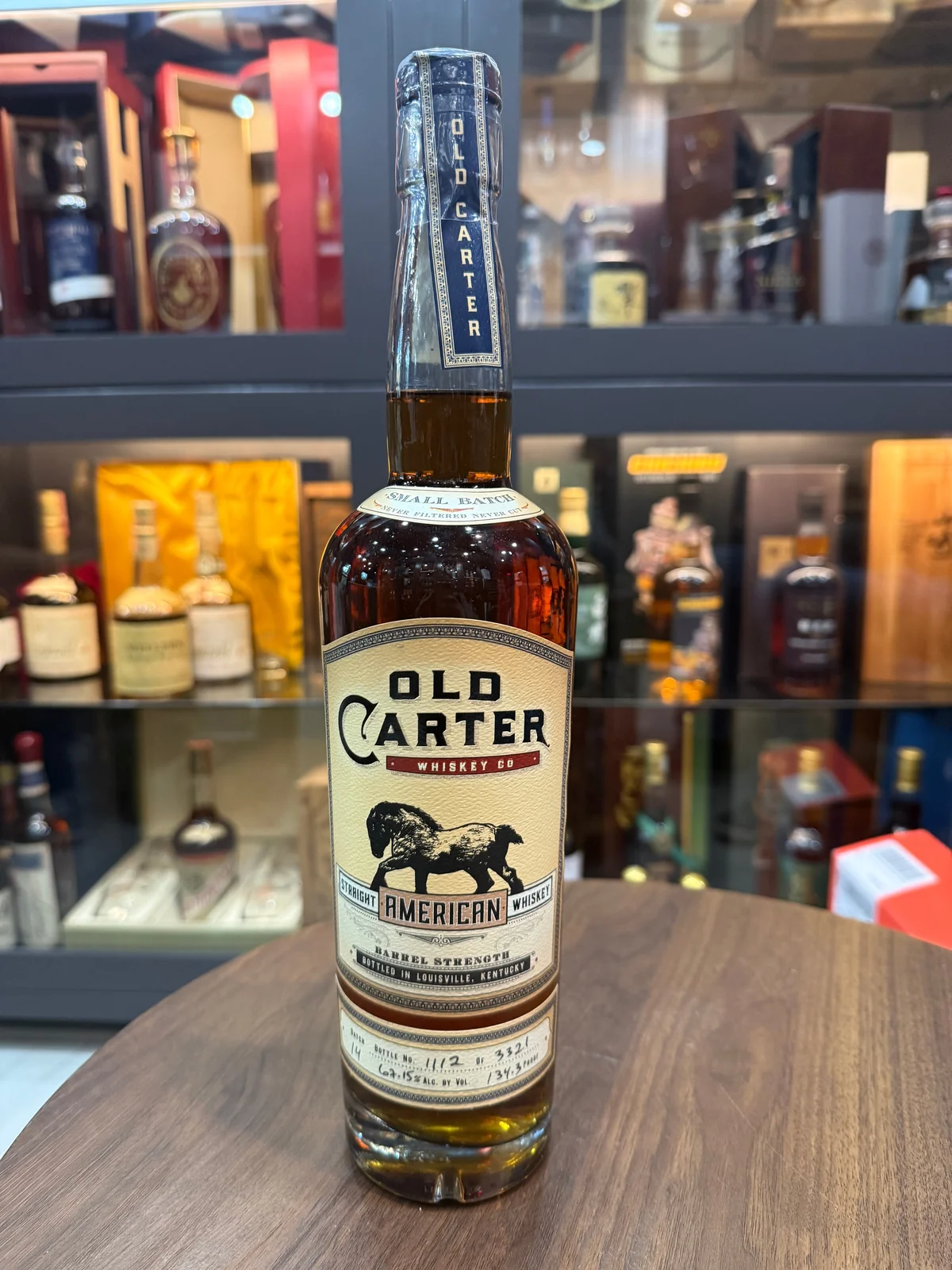 Old Carter American Whiskey - Batch 14 (134.3pf) — Old Carter