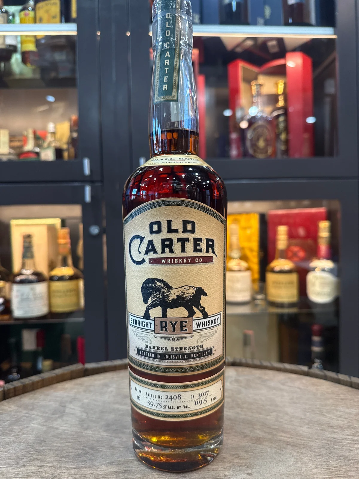 Old Carter Small Batch Rye #16 — Old Carter