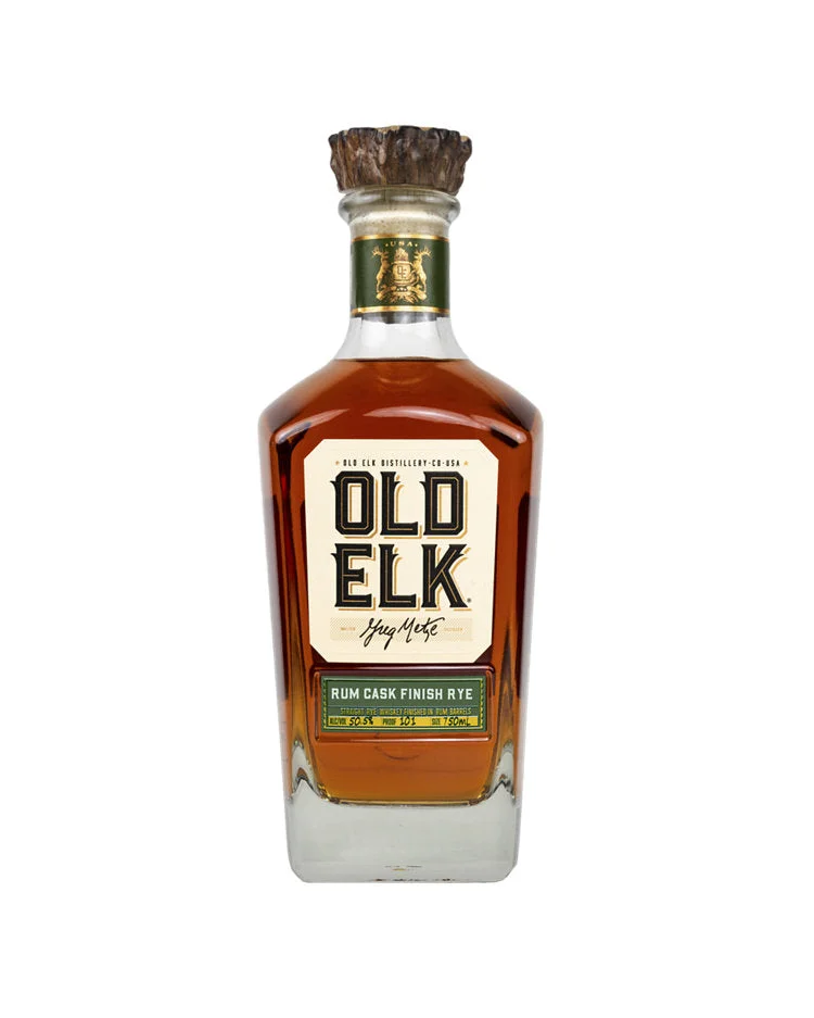Old Elk Rum Cask Finish Straight Rye Whiskey 750ml — Old Elk