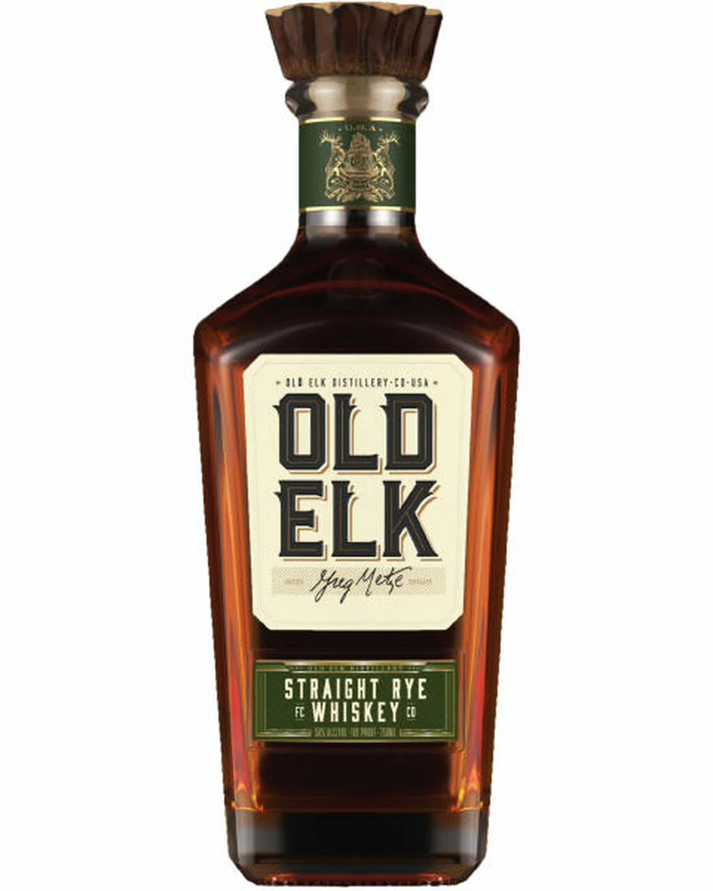 Old Elk Straight Rye Whiskey 750ml — Old Elk