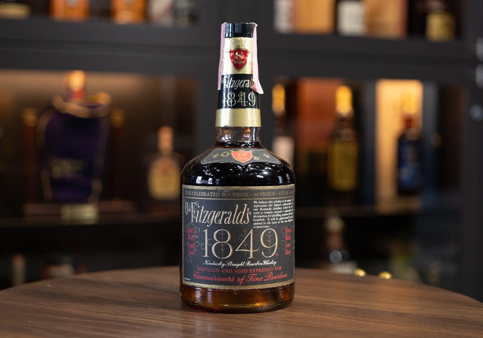Old Fitgerald 1849 with Box 8 years late 1970's — Old Fitzgerald