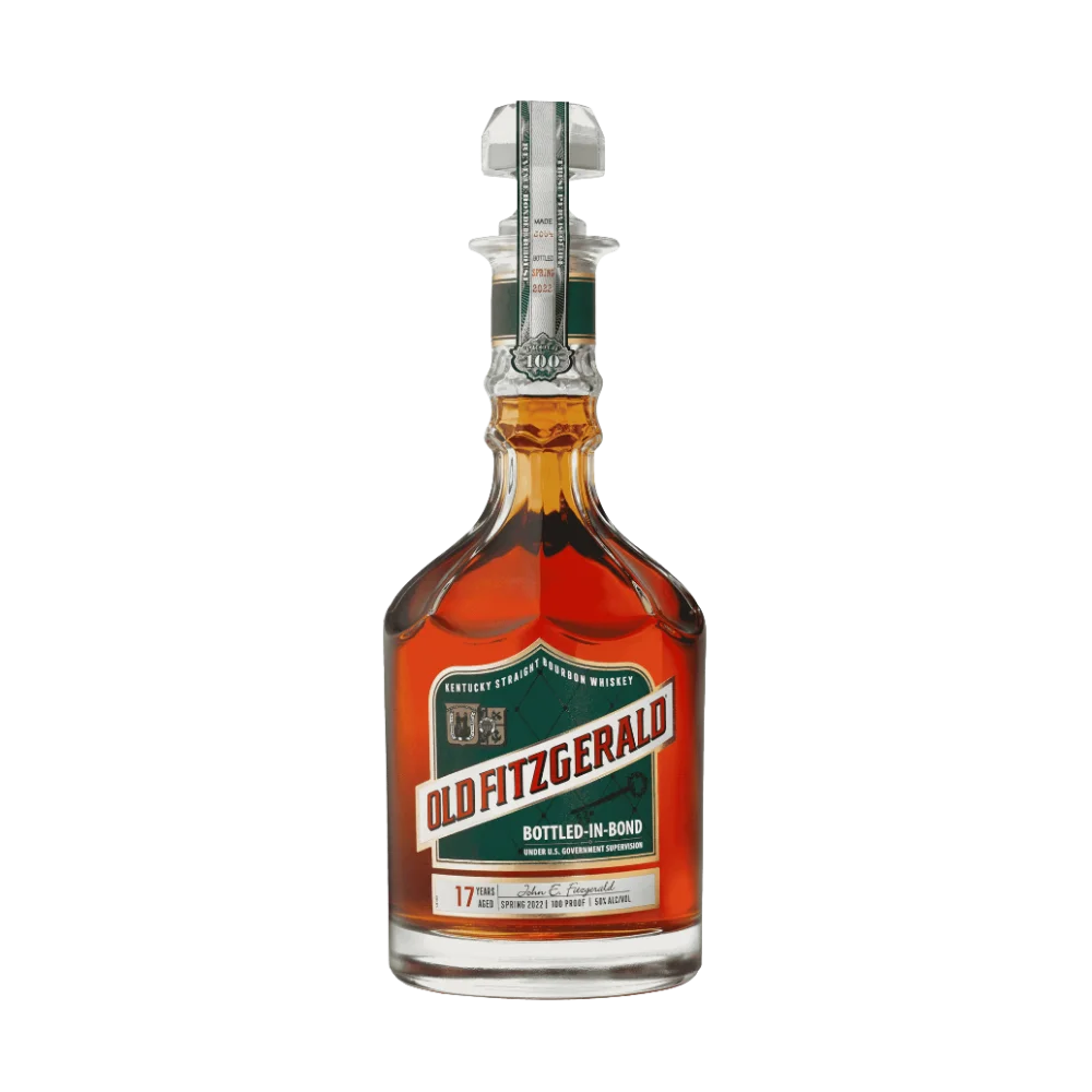 Old Fitzgerald 17 years Old Decanter - 100 Proof — Old Fitzgerald