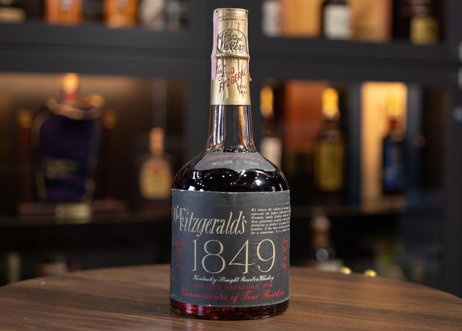 Old Fitzgerald 1849 10 years 1970s — Old Fitzgerald