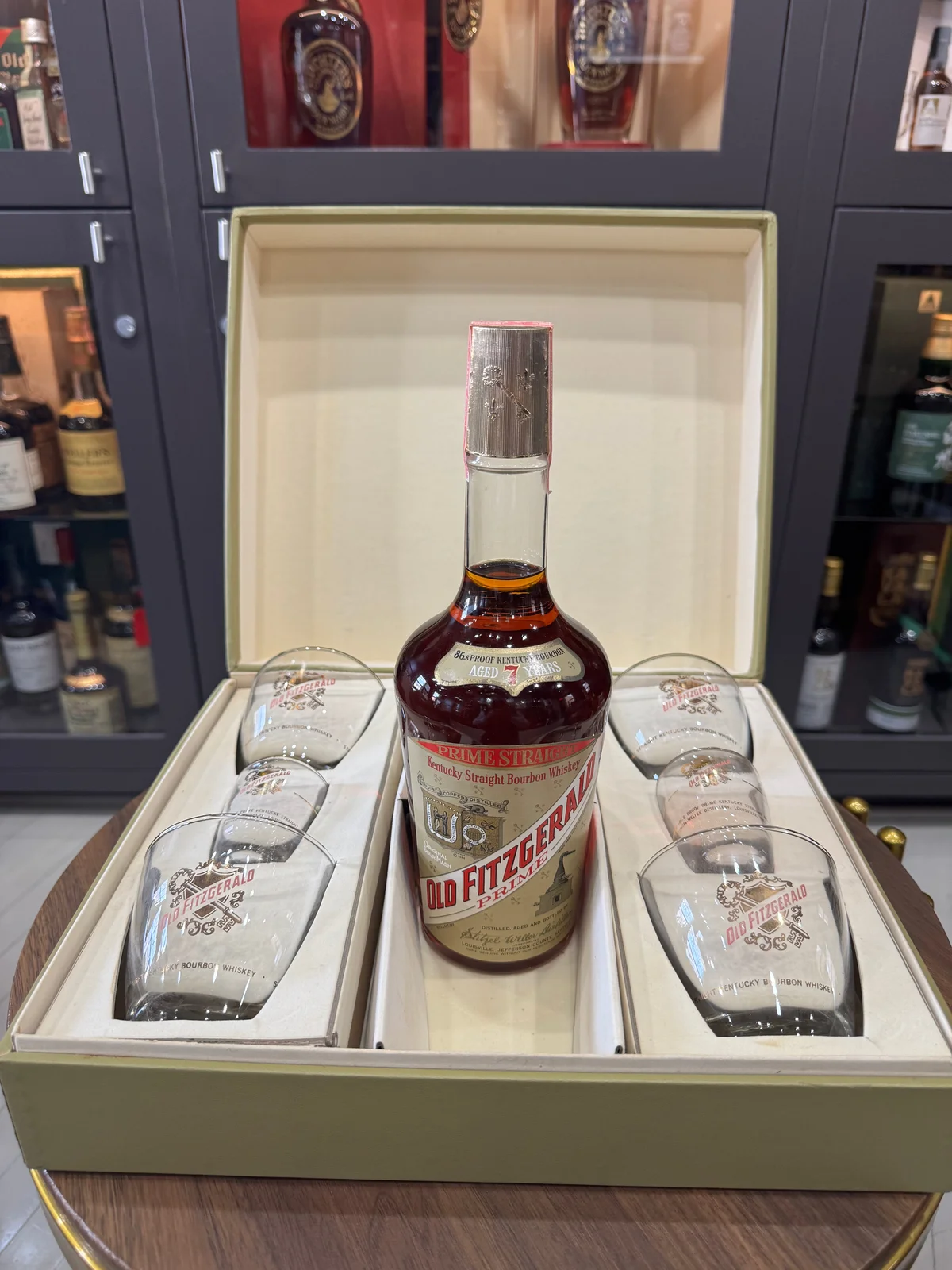 Old Fitzgerald 7 Year Gift Set - 1970s — Sitzel Weller