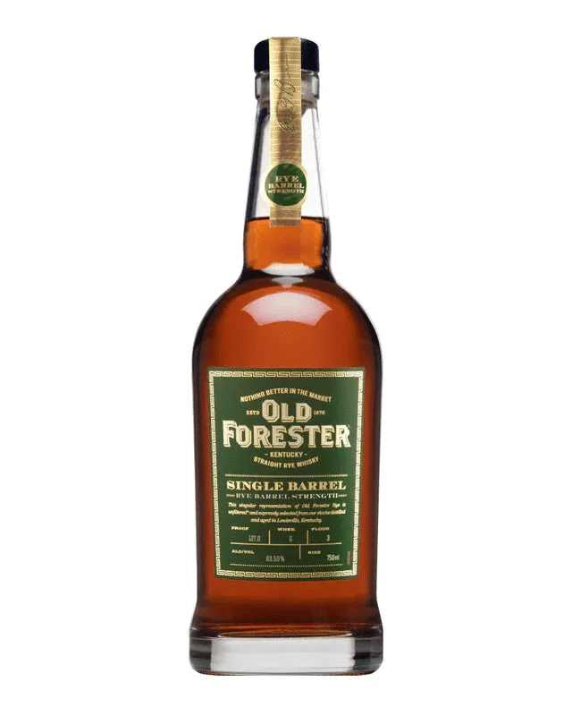 Old Forester Single Barrel Rye Barrel Strength Kentucky Straight Rye Whiskey — Old Forester