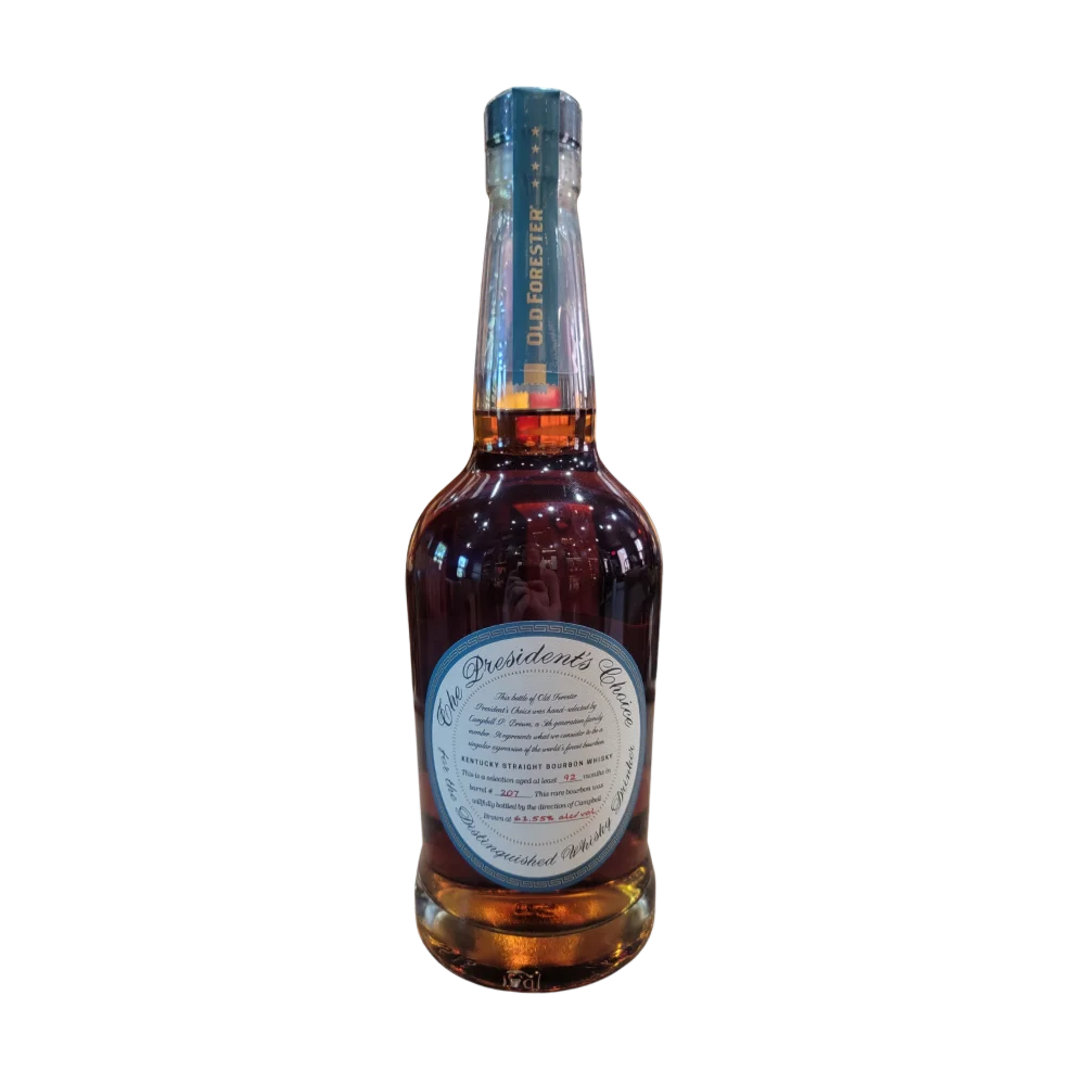 Old Forester - The President's Choice Bourbon - Barrel 207 (Aged at least 92 Months) — Presidents Choice