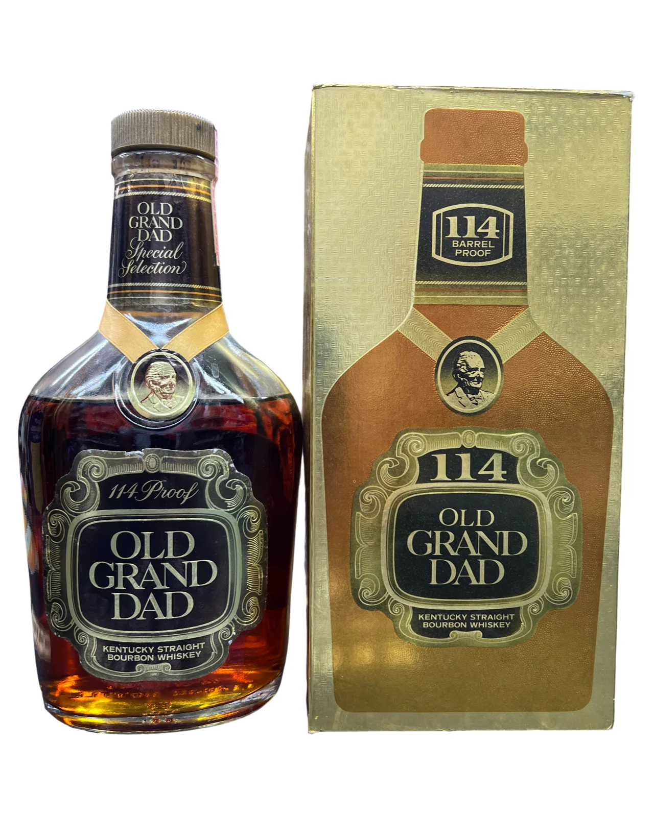 Old Grand Dad 114 Barrel Proof Lot No.5 Kentucky Straight Bourbon Whiskey — Old Grand Dad