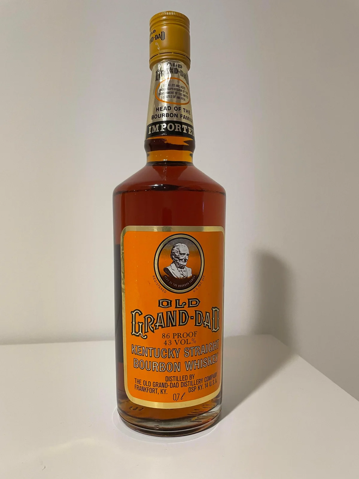 Old Grand Dad 86 pf - 1960s — Old Grand Dad