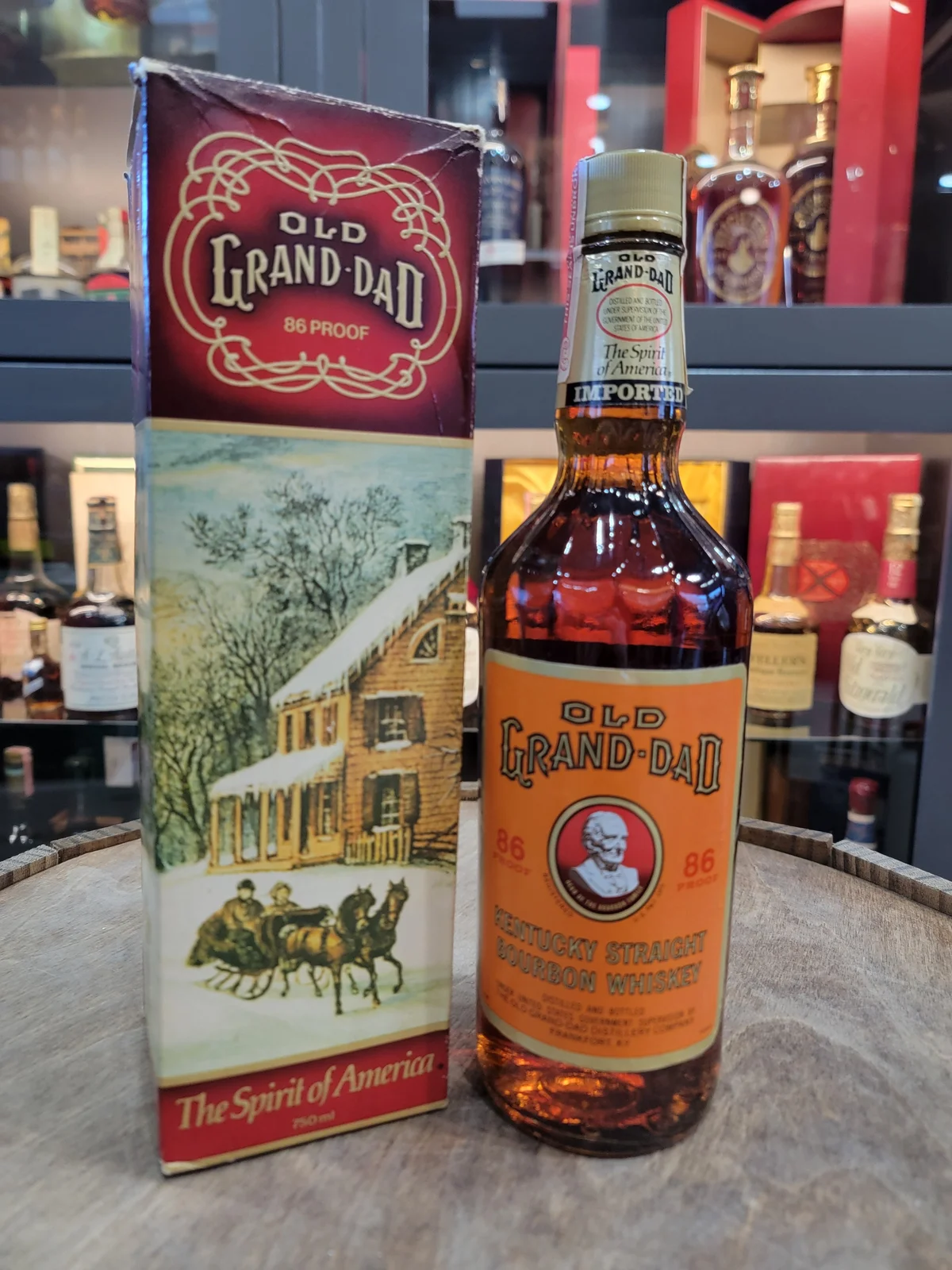 Old Grand-Dad 86 Proof - 1986 Vintage (National Distillers) — Old Grand Dad