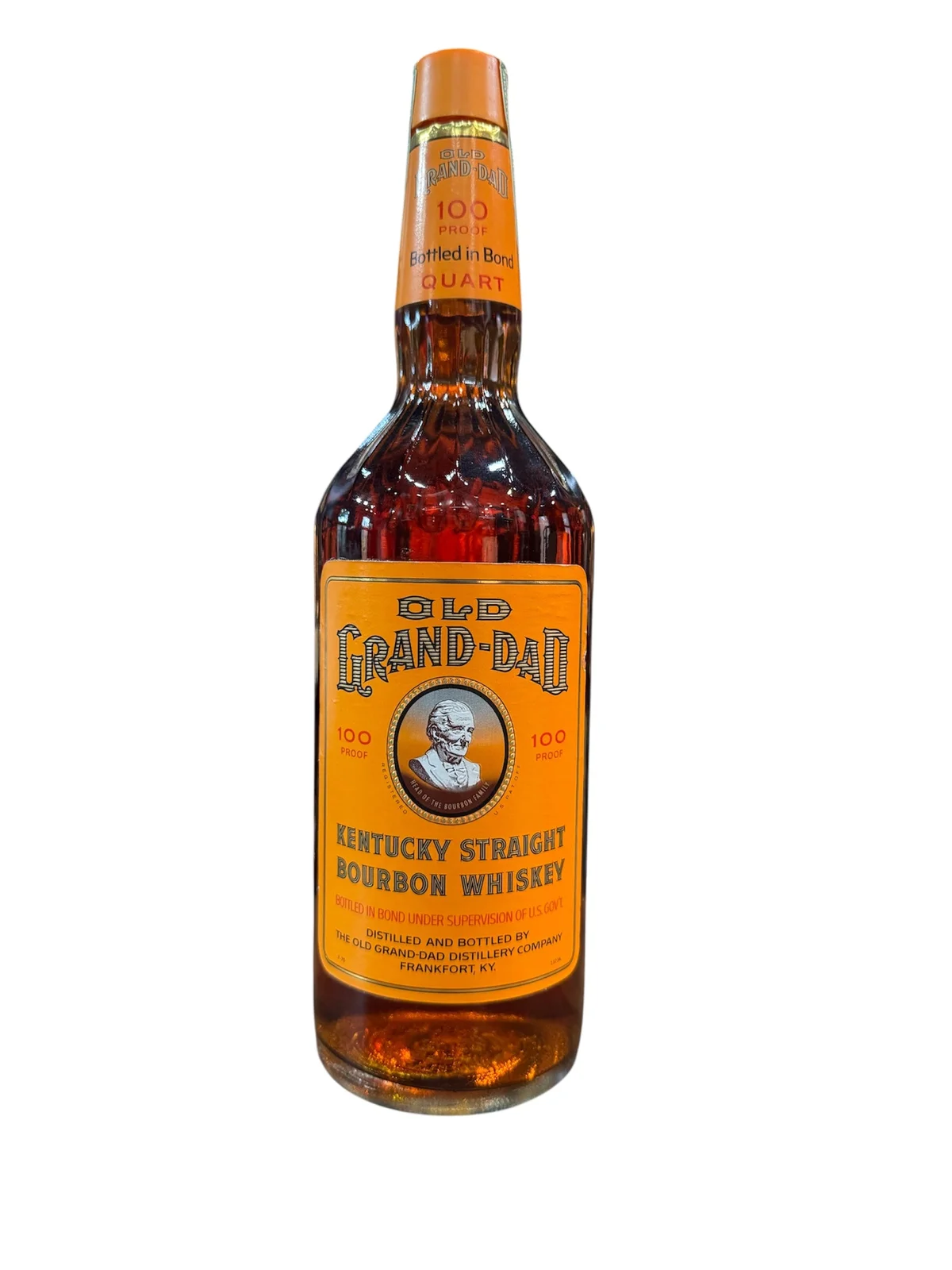 Old Grand Dad bottled in bond 1969-1975 — Portage Liquors