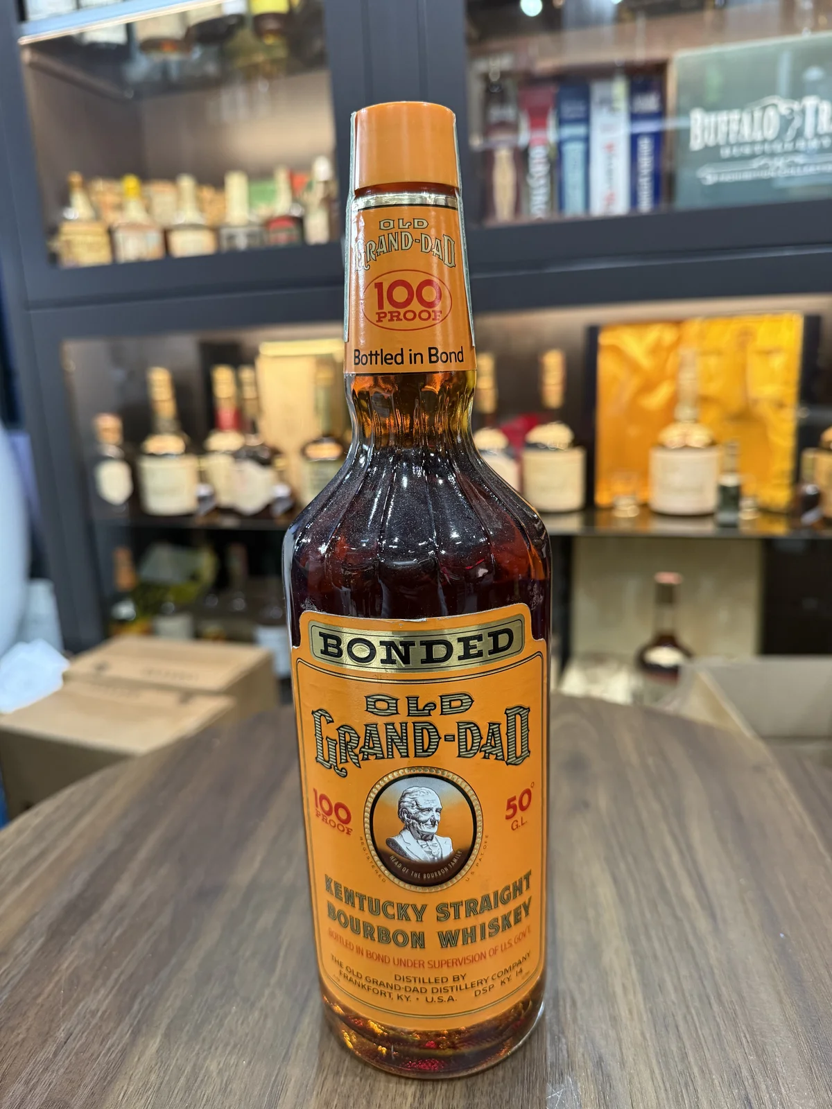 Old Grand Dad bottled in bond 1972-1981 — Portage Liquors