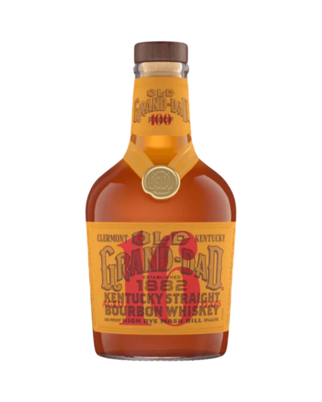 Old Grand Dad High Rye 16 Year Old Kentucky Straight Bourbon Whiskey — Old Grand Dad