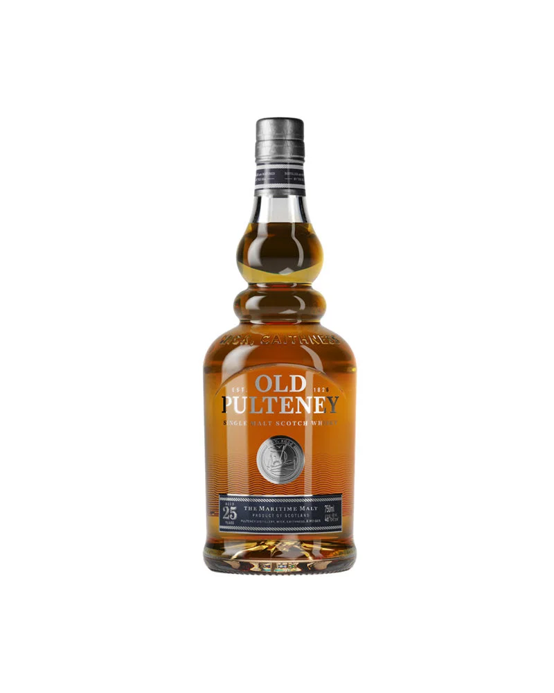 Old Pulteney 25 Year Old Single Malt Scotch Whisky 750ml — Old Pulteney