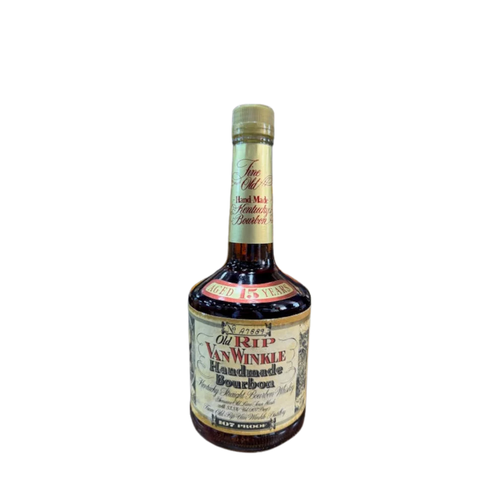 Old Rip Van Winkle 15 Years (Short Older Fat Bottle) Bourbon 107pf 750ml — Van Winkle