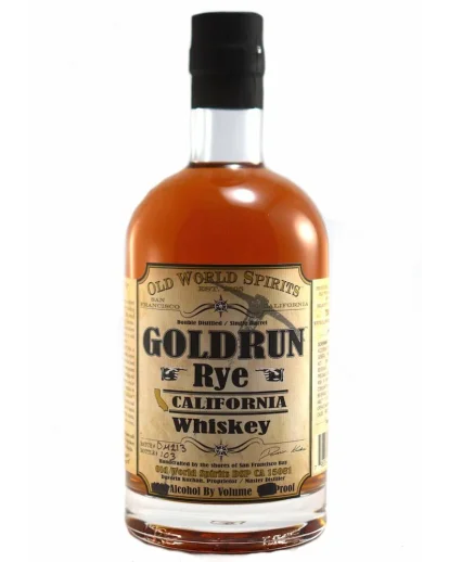 Old World Spirits Gold Run Rye Whiskey 750ml — Old World Spirits