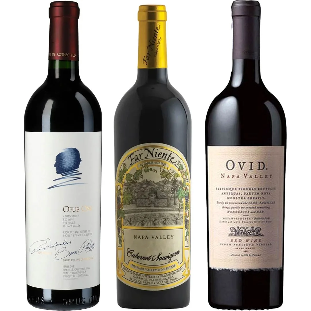 Opus One, Far Niente, & Ovid Napa Red Wine Value Bundle — Opus One