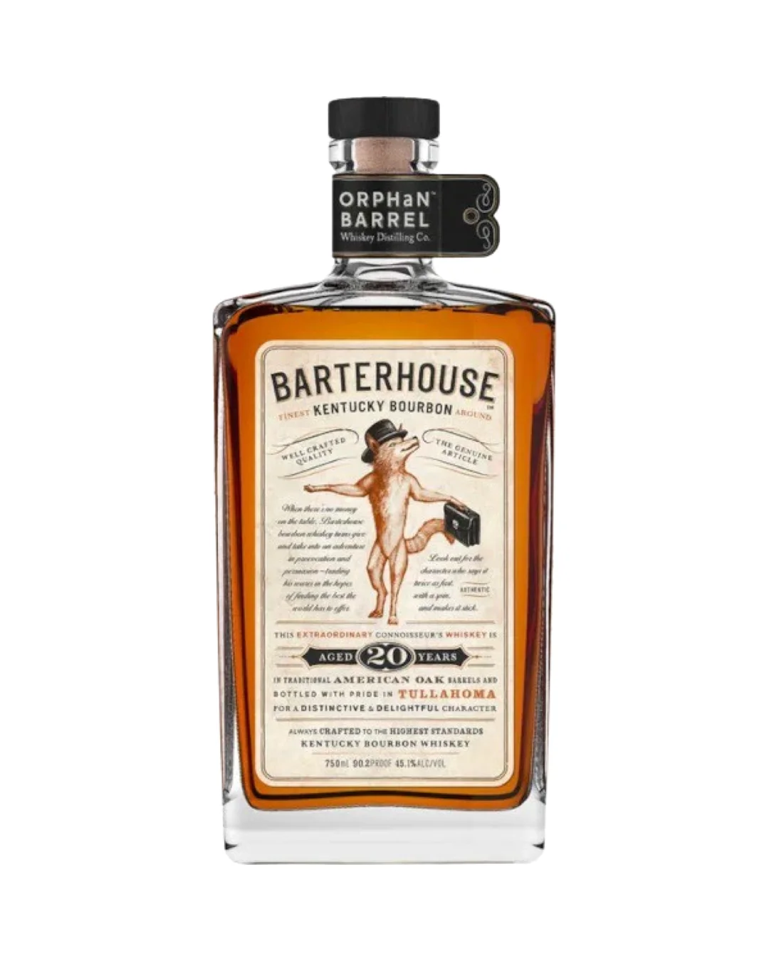 Orphan Barrel Barterhouse 20 Year Old Kentucky Bourbon Whiskey — Orphan Barrel