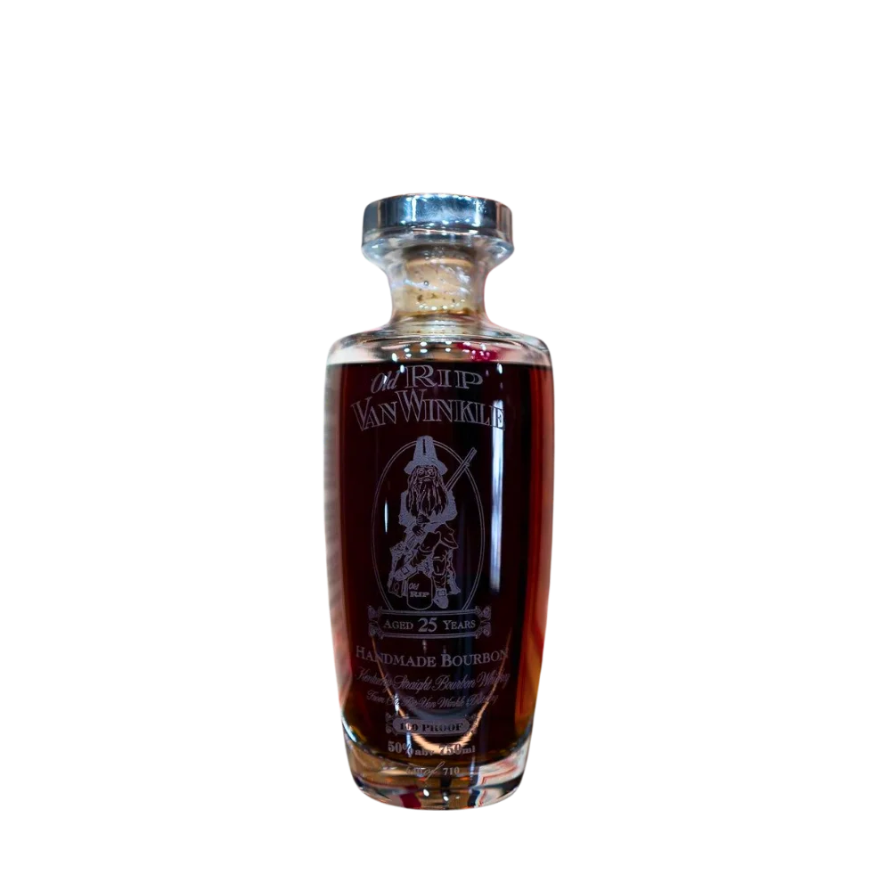 Pappy Van Winkle 25 Years Old Decanter, Old Rip Van Winkle 25 Year — Van Winkle