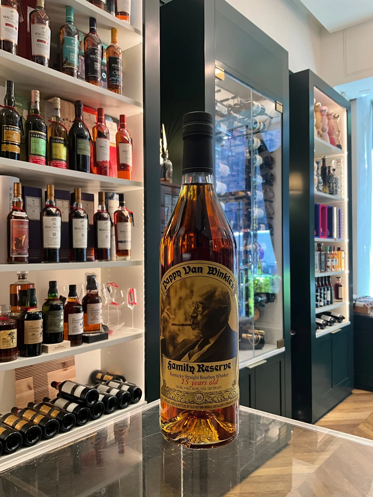 Pappy Van Winkle's Family Reserve 15yo Bourbon Whiskey 750ml 53.5%abv — Pappy Van Winkle