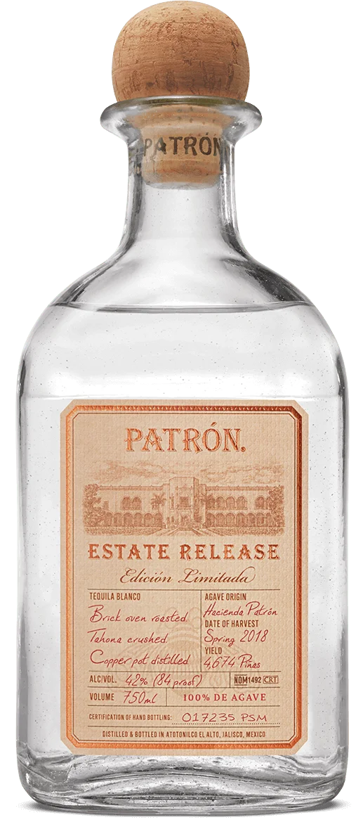 Patron Estate Release Blanco Tequila — Portage Liquors.com