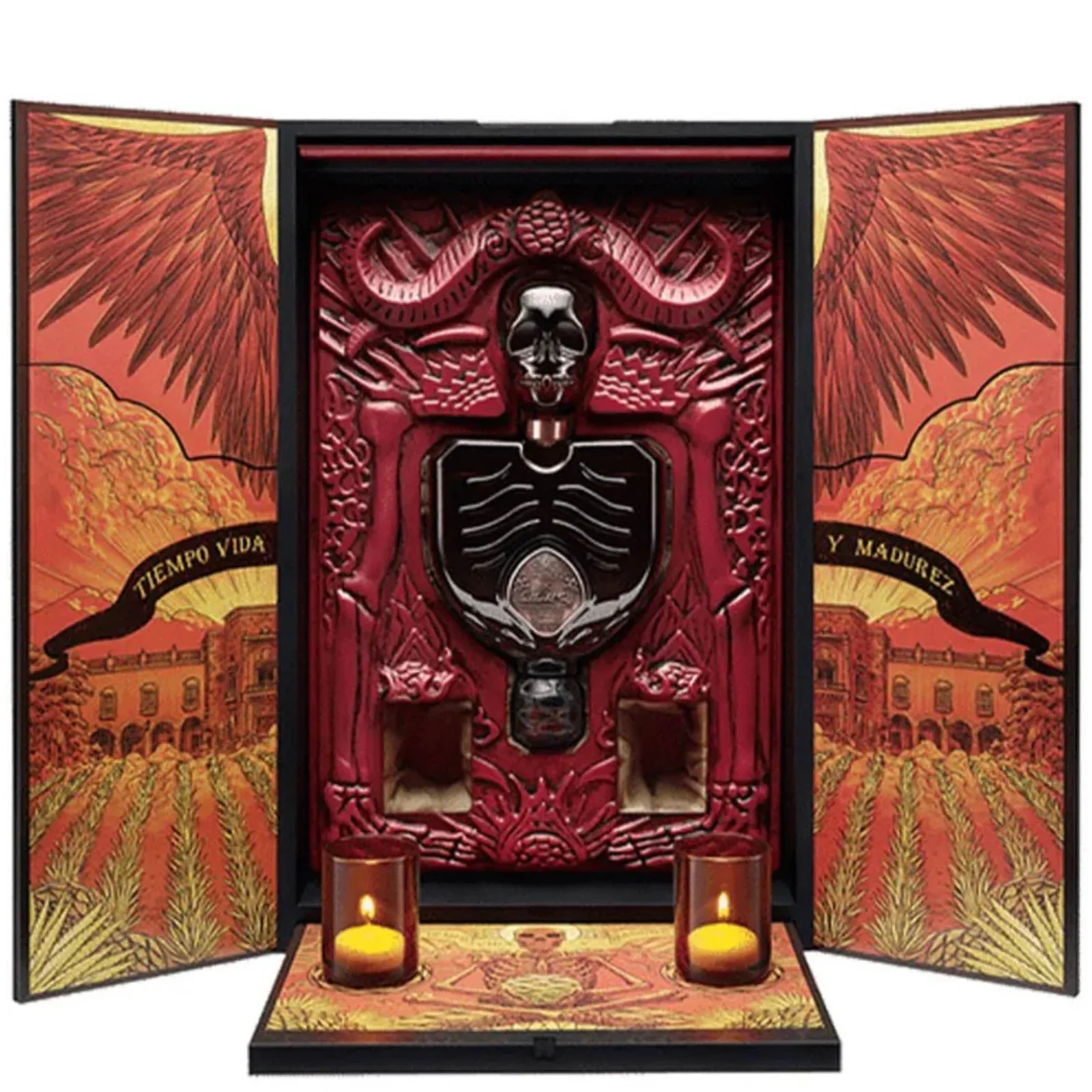Patron x Guillermo del Toro Extra Anejo Tequila 750 mL — Portage Liquors