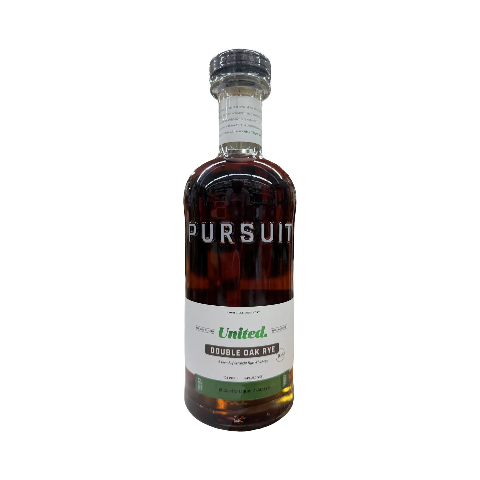 Pursuit Spirits United Double Oak Portage Liquors Store Pick Rye Whiskey (Barrel Code 11CF) — Portage Liquors Liqour