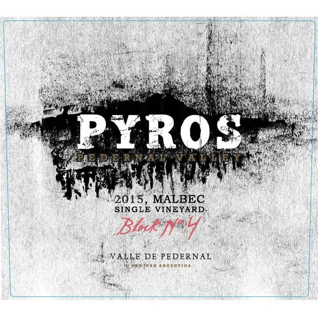 Pyros Pedernal Valley Single Vineyard Malbec Block No. 4 750ml — Pyros