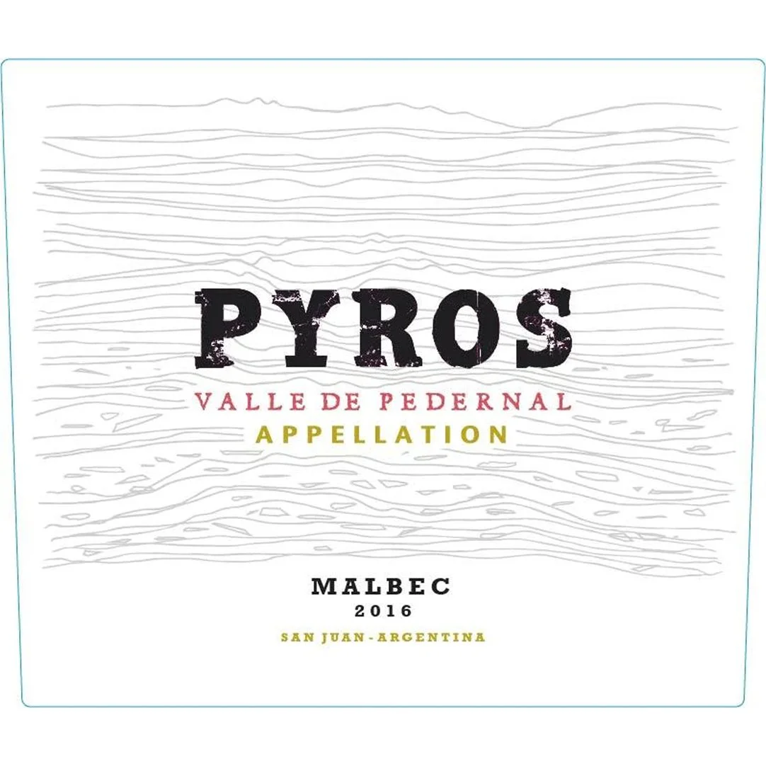 Pyros Valle De Pedernal San Juan Malbec 750ml — Pyros