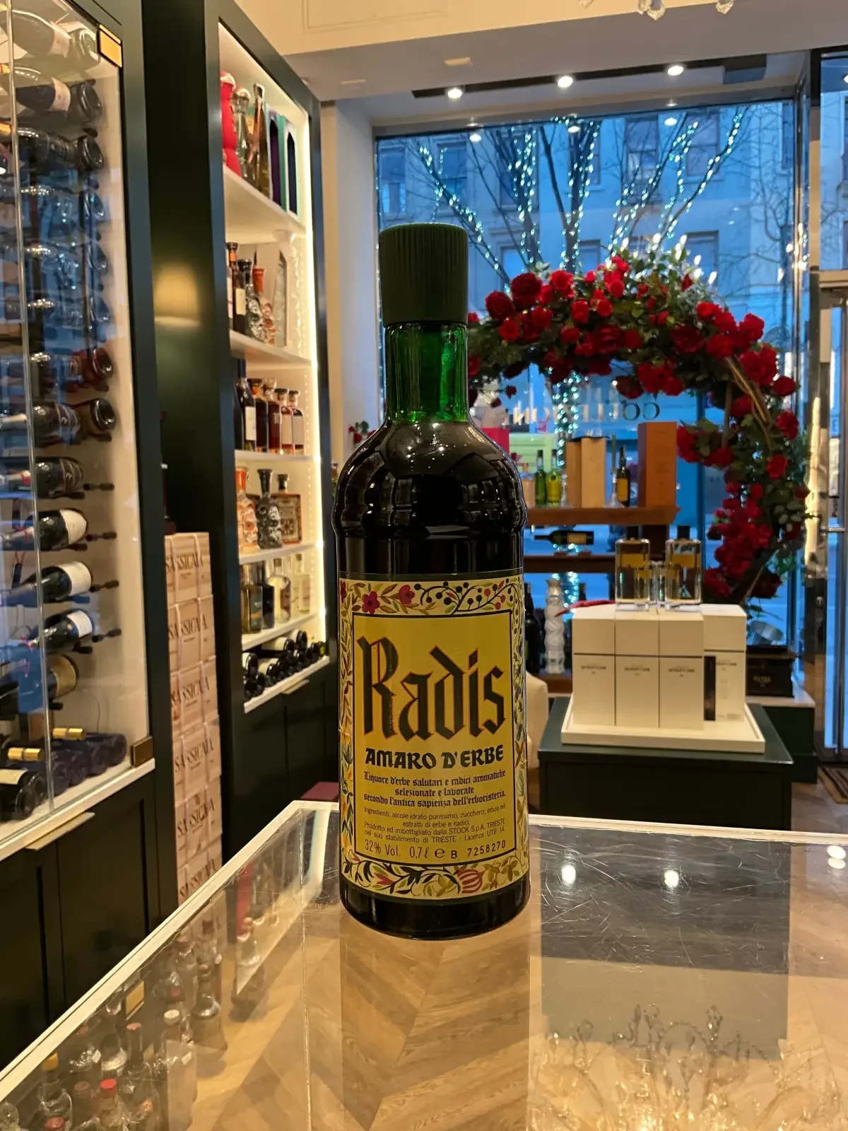 Radis Amaro D' Erbe 1990s 70cl 32%abv — Radis