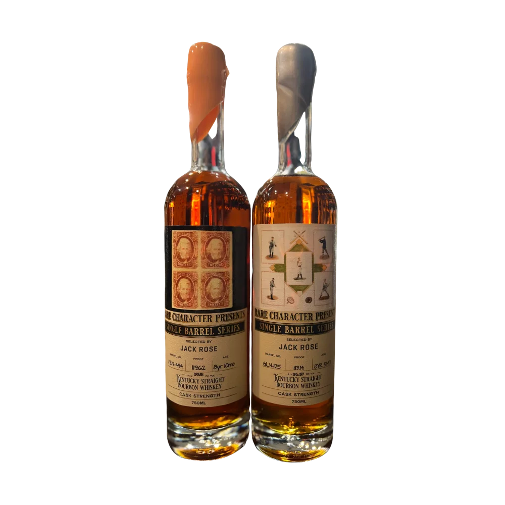 Rare Character Single Barrel Bourbon Combo - Jack Rose VEN-494 & GLN-125 — Rare Character