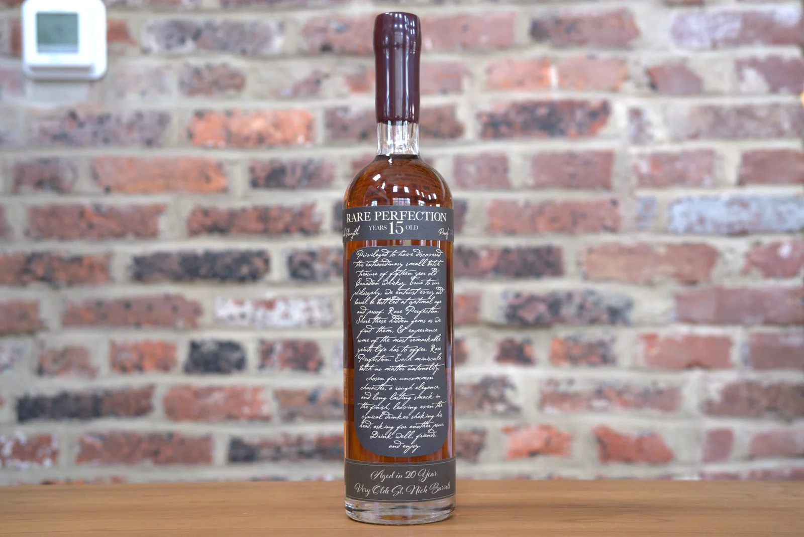 Rare Perfection 15 Year Cask Strength Canadian Whisky - Aged in 20 Year Very Olde St. Nick Barrels — Preservation