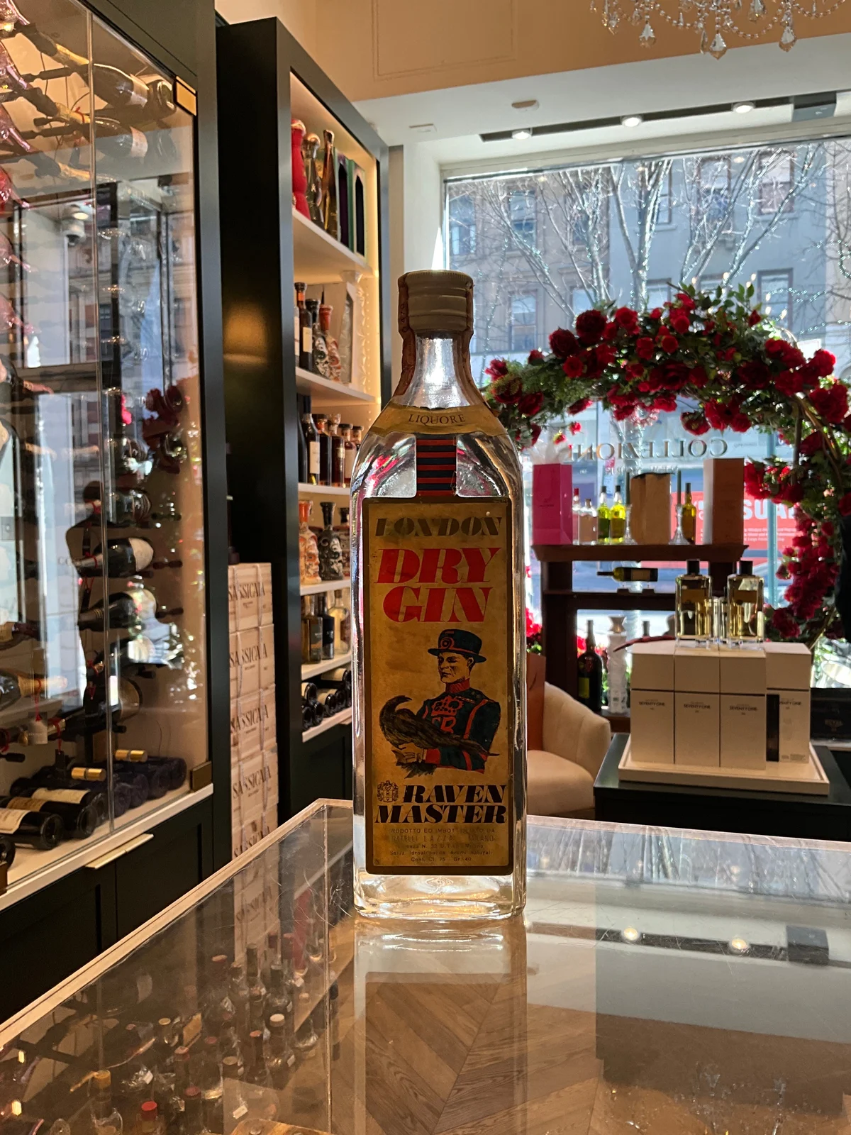Raven Master 1970s London Dry Gin 75cl 40%abv — Raven Master