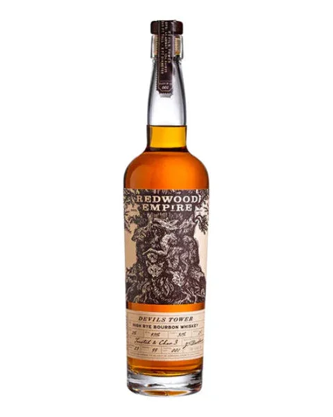 Redwood Empire Devils Tower High Rye Bourbon Whiskey 750ml — Redwood Empire