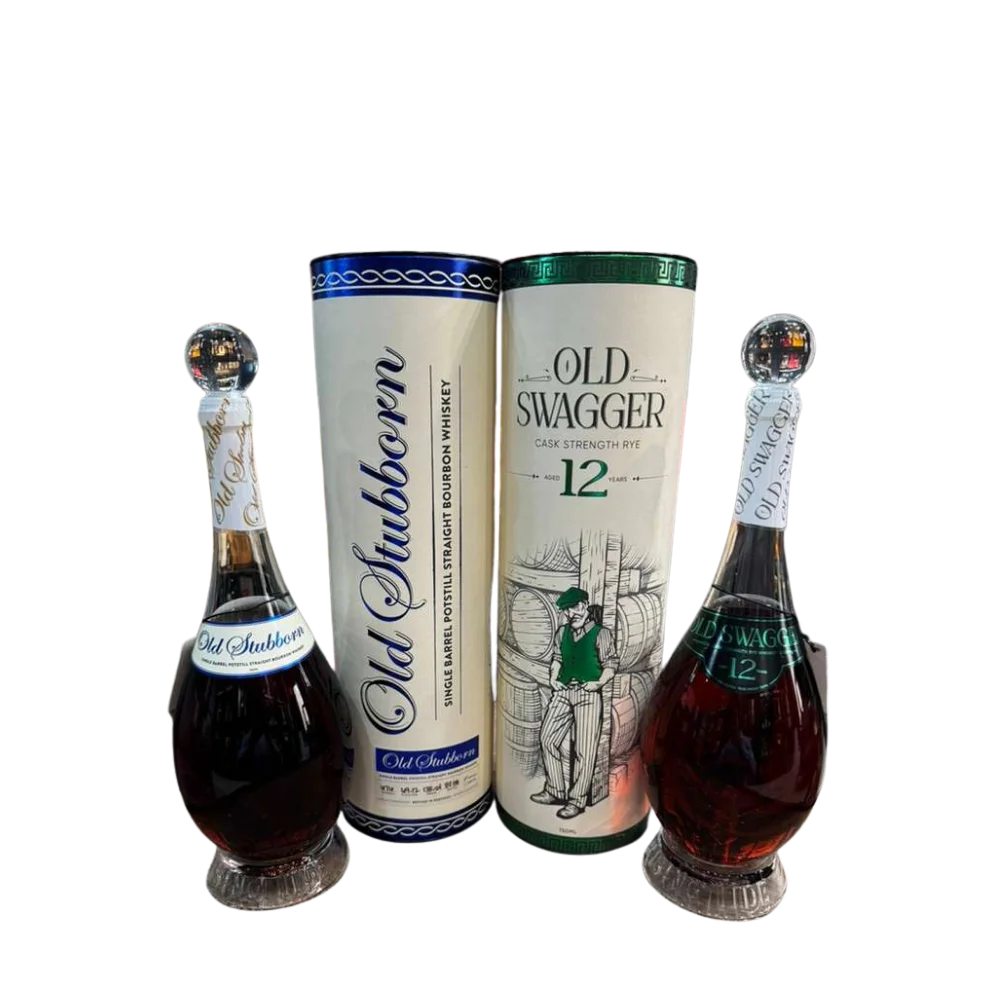 Rising Tide Spirits 4th release Bundle - Old Stubborn Bourbon and Old Swagger Rye — Rising Tide Spirits