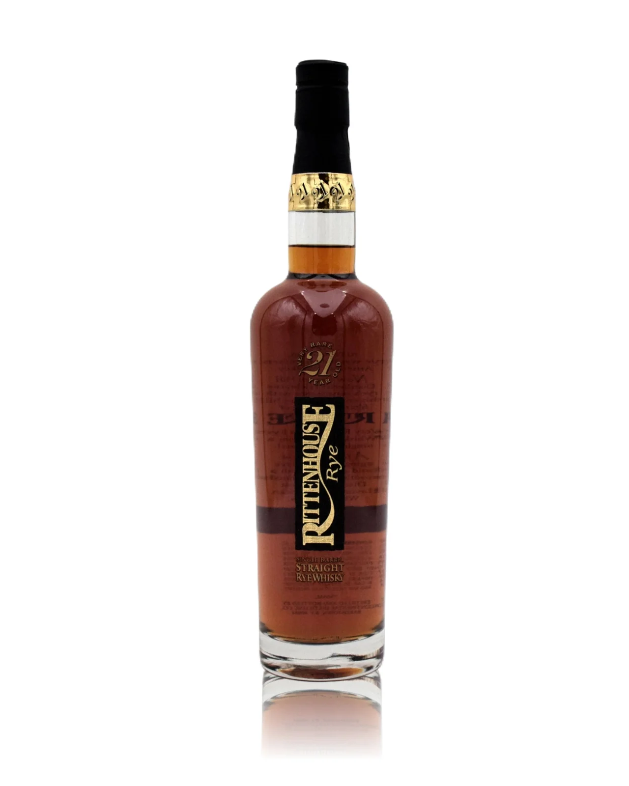 Rittenhouse Single Barrel 21 Year Old Straight Rye Whiskey — Rittenhouse