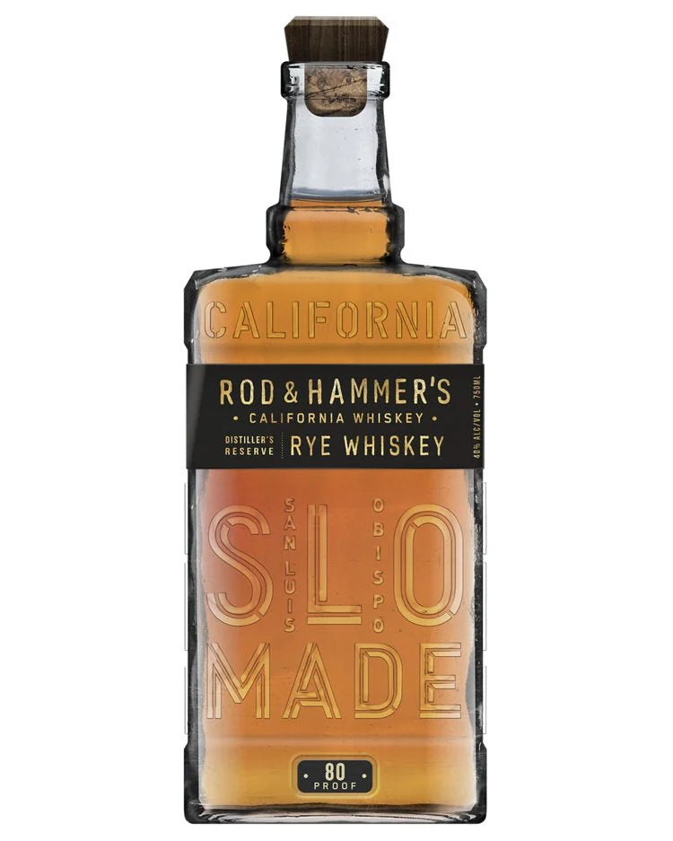 Rod & Hammer's SLO Stills Distiller's Reserve Rye Whiskey 750ml — Rod & Hammer's SLO Stills