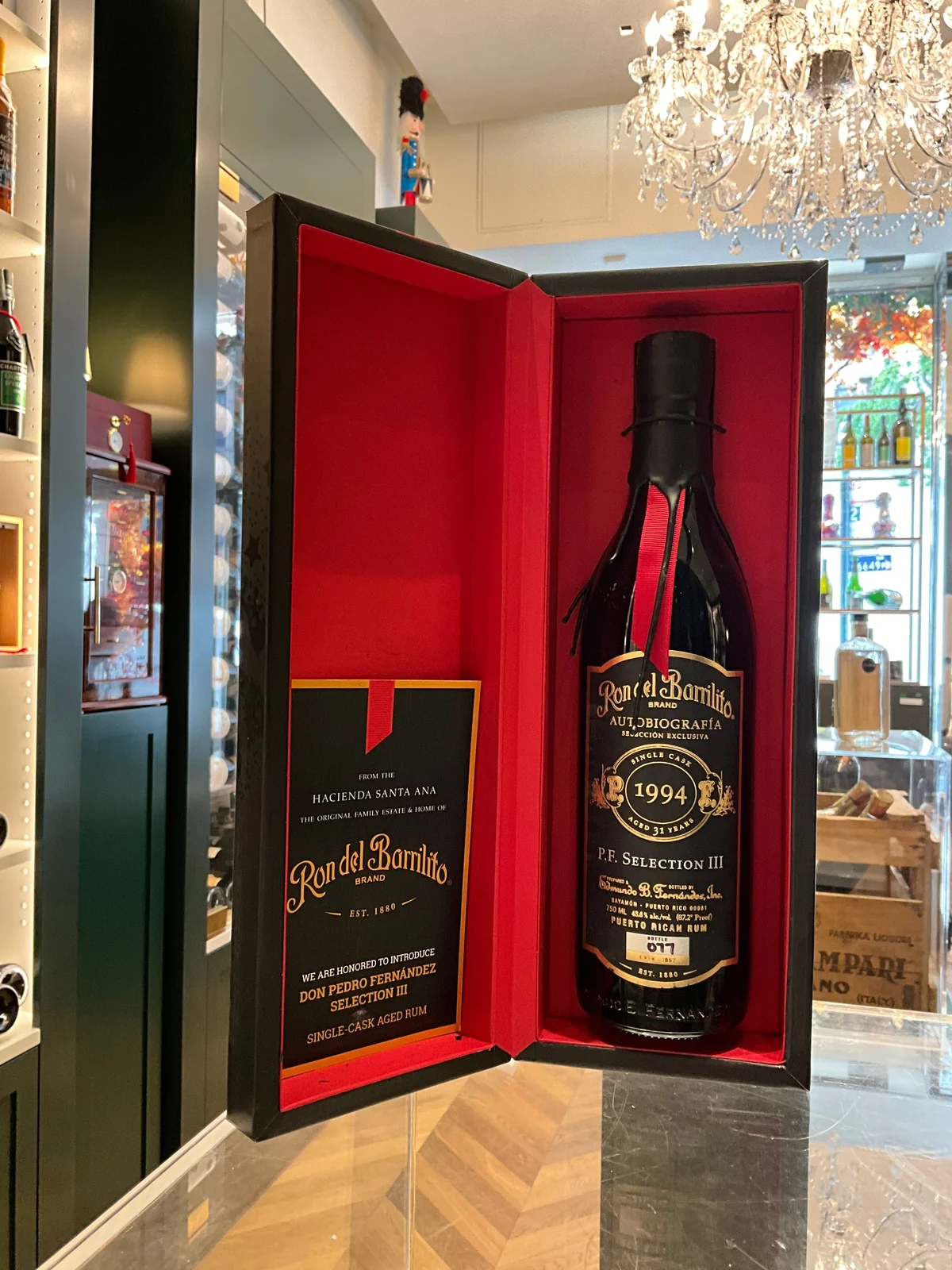 Ron del Barrilito 1994 Don Pedro Fernández Selection 3 Single Cask 31yo 750ml 43.6%abv — Ron del Barrilito