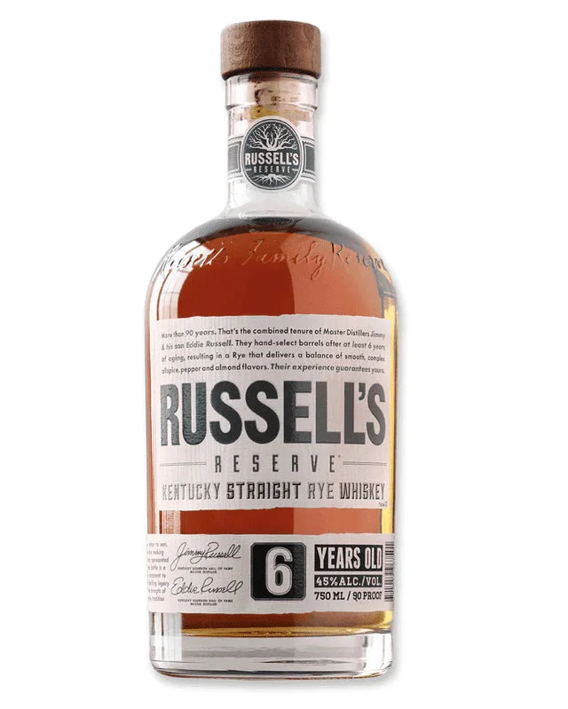 Russell's Reserve 6 Year Old Kentucky Straight Rye Whiskey — Russell's Reserve