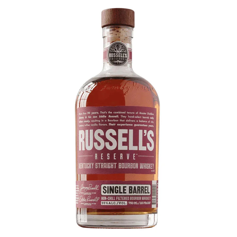 Russell's Reserve Single Barrel Kentucky Straight Bourbon Whiskey 750ml — Russell's Reserve