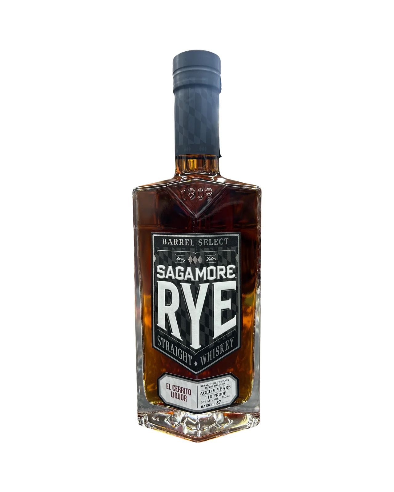 Sagamore 9 Year Old Barrel No.51 Portage Liquors Store Pick Straight Rye Whiskey — Sagamore