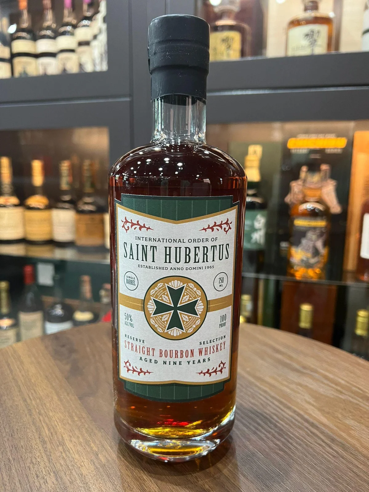 Saint Hubertus Straight Bourbon Whiskey — Portage Liquors