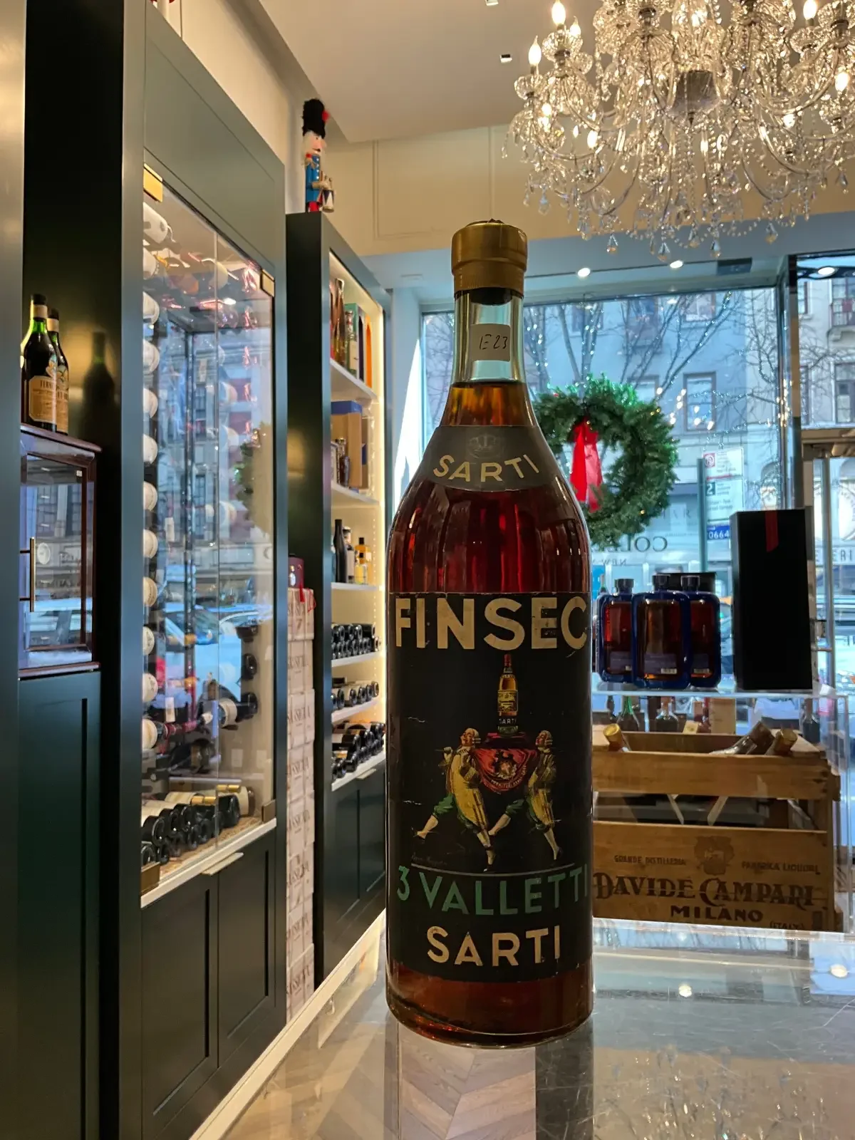 Sarti 3 Valletti Finsec 1950s 100cl 40.5%abv — Sarti