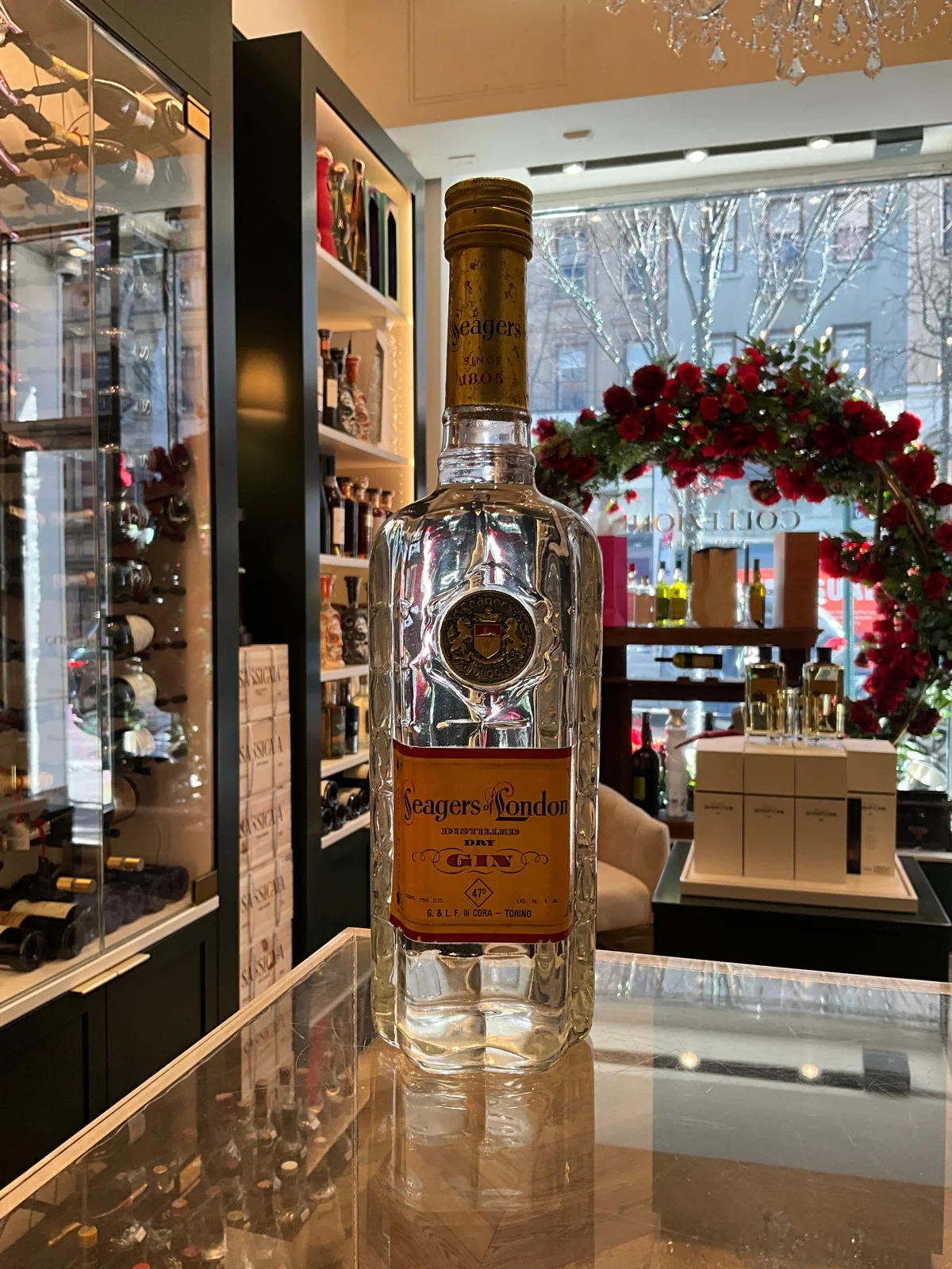 Seagers of London Dry Gin 1970s 75cl 46%abv — Seagers