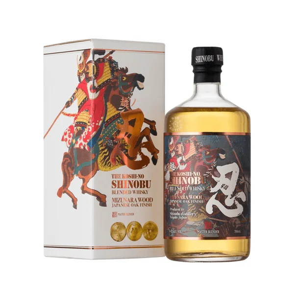 Shinobu Blended Malt Mizunara Oak Finish Whisky — Shinobu