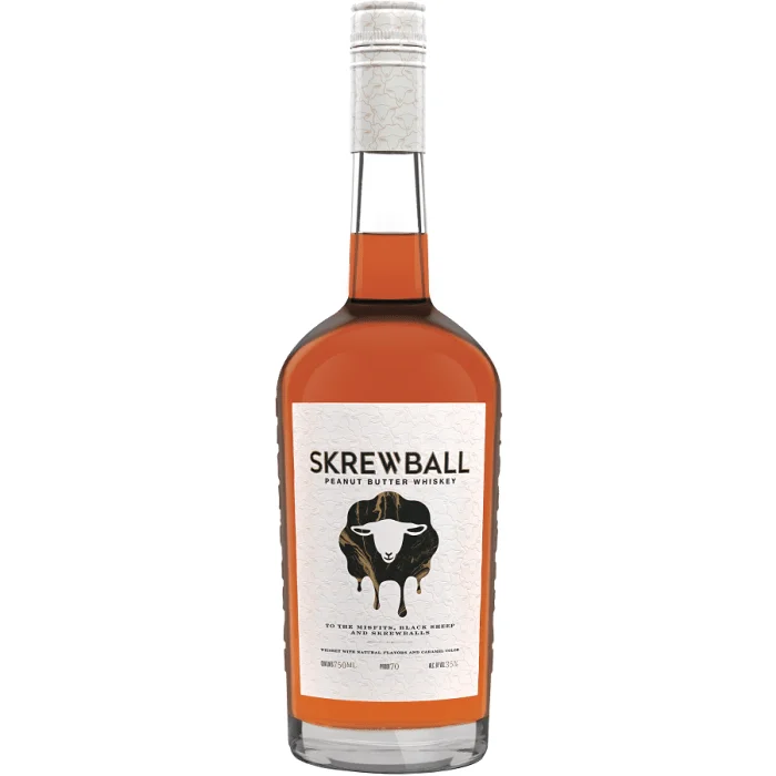 Skrewball Peanut Butter Flavored Whiskey (750 mL) — Screwball
